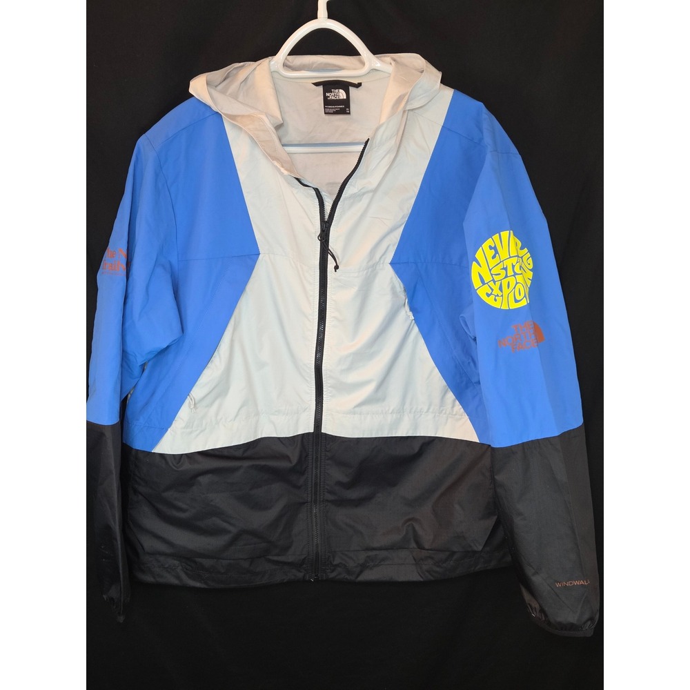 The North Face Womens Trailwear Jacket Colorblock Never Stop Exploring XL